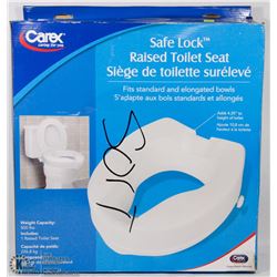 DAREX SAFE LOCK RAISED TOILET SEAT