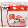 Image 1 : NEW 10PC STORAGE SET