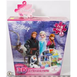 DISNEY SUPER 3D 6 PUZZLE PACK