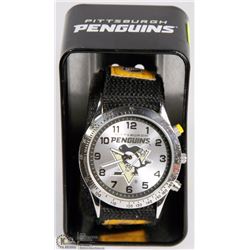 PITTSBURG PENGUINS QUARTZ WATCH.