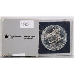 1985 CANADIAN SILVER DOLLAR