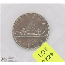 1968 CANADIAN DOLLAR IN ORIGINAL SEALED PLASTIC