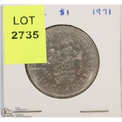 1971 CANADIAN DOLLAR (BC COMMEMORATIVE)