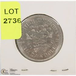 1971 CANADIAN DOLLAR (BC COMMEMORATIVE)