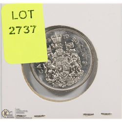 1970 CANADIAN 50 CENT PIECE
