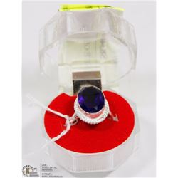 #52-TANZANITE GEMSTONES RING