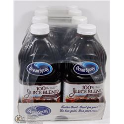 CASE OF 8 OCEAN SPRAY CRANBERRY POMEGRANATE