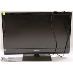 HAIER 21.5" LED TV WITH POWER CORD