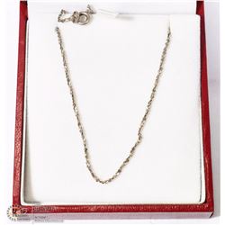 .925 BRACELET/ANKLET - 10 INCHES LONG -