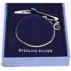 NEW FINE STERLING SILVER FRIENDSHIP KNOT  BRACELET