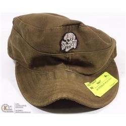 GERMAN TOTENKOPF MOVIE PROP HAT.