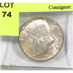 1969 US HALF DOLLAR COIN.