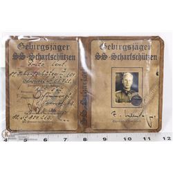 6TH SS MOUNTAIN DIVISION "NORD" GERMAN NAZI