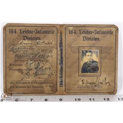 164TH LIGHT AFRIKA  INFANTRY DIVISION GERMAN NAZI