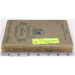 1928 RED CROSS HYGIENE BOOK.