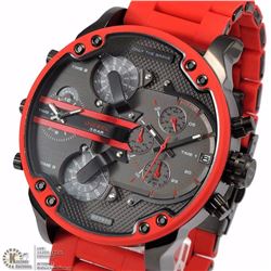 NEW DIESEL 3 BAR MEN'S WATCH WITH GIFT BOX,MANUAL