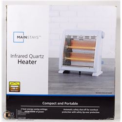 MAINSTAYS INFRARED QUARTZ HEATER