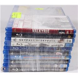 BUNDLE OF 20 BLURAY DVDS