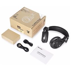 PAIR OF BLUEDIO BLUETOOTH OVER EAR HEADPHONES