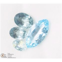 #20-GENUINE BLUE TOPAZ DECEMBER BIRTHSTONE