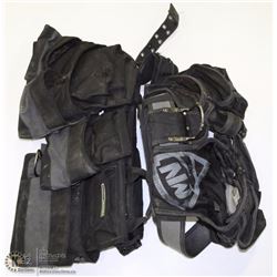 2 LARGE MULTI POCKET TOOL BELTS .