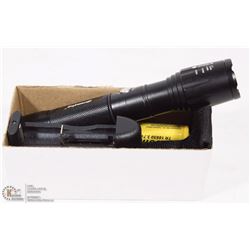 5000 LUMEN TACTICAL LED FLASHLIGHT WITH LITHIUM