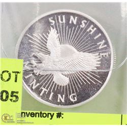 .5 OUNCE SUNSHINE MINT SILVER COIN .999 SILVER