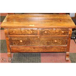 ANTIQUE DRESSER. 20"x42"x26"h
