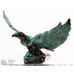BLUE MOUNTAIN POTTERY EAGLE STATUE 15"X8"H