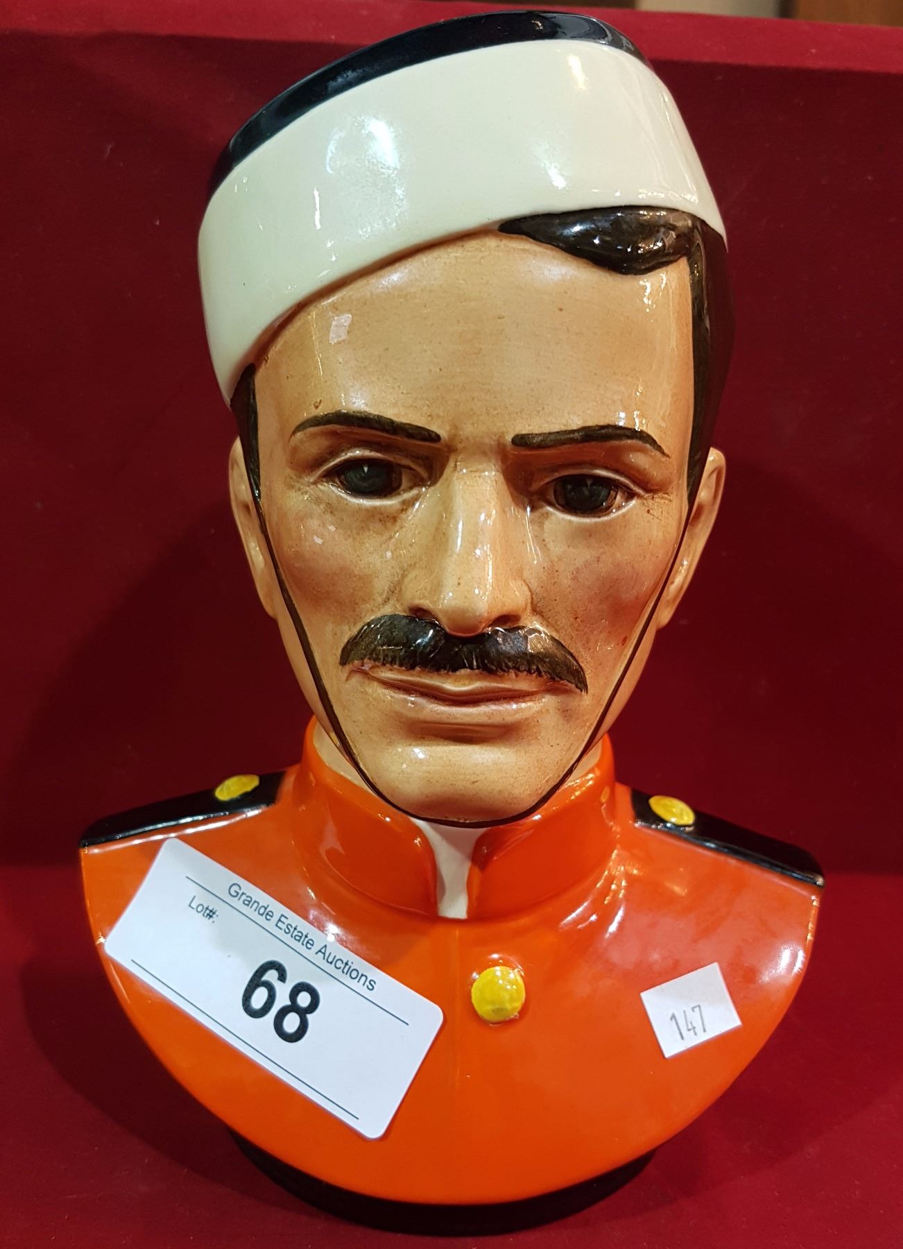 ROYAL DOULTON LARGE RCMP CHARACTER MUG