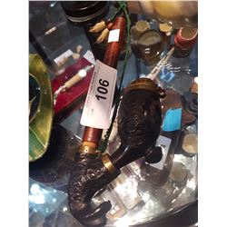 ANTIQUE CARVED PIPE