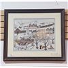 Image 1 : SIGNED LTD EDITION CINDY MANGUTZ PRINT TITLED "MAPLE DAYS" 7/1500