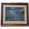 Image 1 : SIGNED L. THOMPSON GROUP OF 7 PRINT