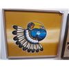 Image 1 : FRAMED NATIVE CANVAS PRINT SIGNED & DATED