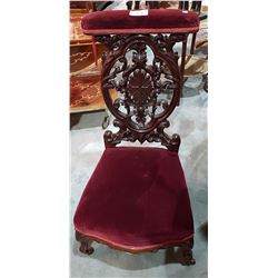 VICTORIAN PRAYER CHAIR