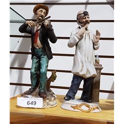 PAIR PORCELAIN FIGURINES