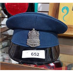 VANCOUVER POLICEMAN'S CAP