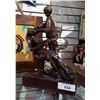 Image 1 : CARVED WOOD DENTIST STATUE