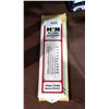 Image 1 : NOS METAL THERMOMETER W/ORIGINAL BOX