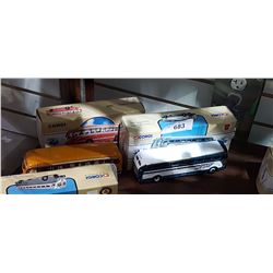 TWO CORGI DIE CAST BUSES