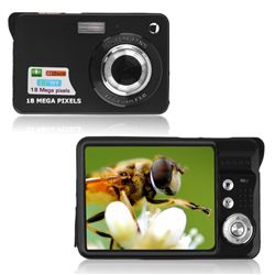 18MP Digital Camcorder 9.5x6x2.5cm TF card JPEG AVI CMOS Senor 2.7'' TFT LCD HD 720P 8x Zoom Anti-sh