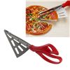 Image 1 : 2in1 Scissors Pizza Slicer Cutter Server Tool