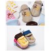 Image 1 : 4-6 Months Baby Anti-Slip Socks 3 Pairs/Set Cotton (Random Colors)