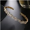 Image 1 : Luxury AAA+ CZ Crystal Rose Gold Color Bracelet