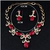 Image 1 : Indian Style Jewelry Set Necklace / Earrings