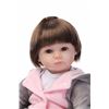 Reborn Lifelike Baby Girl Doll Silicone Vinyl Reborn Newborn Doll 42 cm