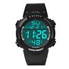 Image 1 : Men Digital Watch Military Sport Style LCD Stopwatch Date