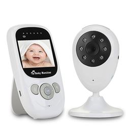 Wireless Radio Babysitter Digital Night Vision Video Camera Audio Temperature Display Radio