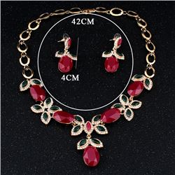 Indian Style Jewelry Set Necklace / Earrings