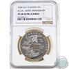 Image 1 : 2008 Canada $1 Gilt RCM 100th Anniversary NGC Certified PF-68 Ultra Cameo (TAX Exempt)